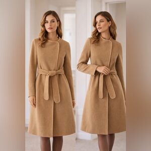 Etcetera Wool wrap coat